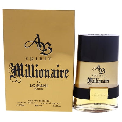 AB Spirit Millionaire by Lomani, 6.6 oz EDT Spray for Men