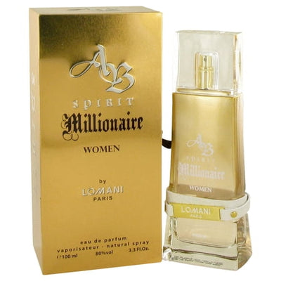 AB Spirit Millionaire by Lomani, 3.3 oz EDP Spray for Women