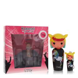 Kokeshi Cheery Eau De Toilette Spray + Free Key Ring Mini EDT Spray By Kokeshi