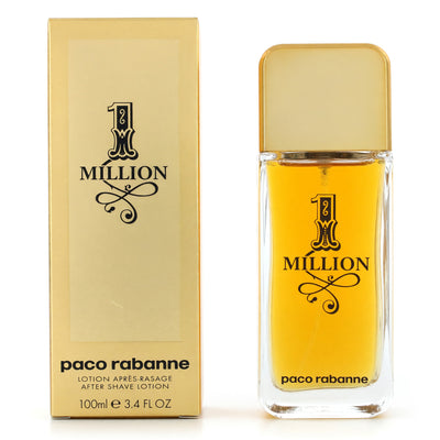 1 Million by Paco Rabanne, 3.4 oz After Shave Lotion for Men