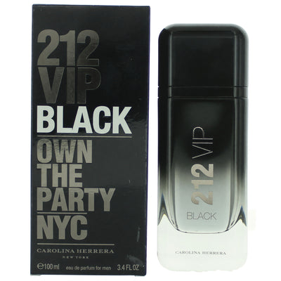 212 VIP Black by Carolina Herrera, 3.4 oz EDP Spray for Men