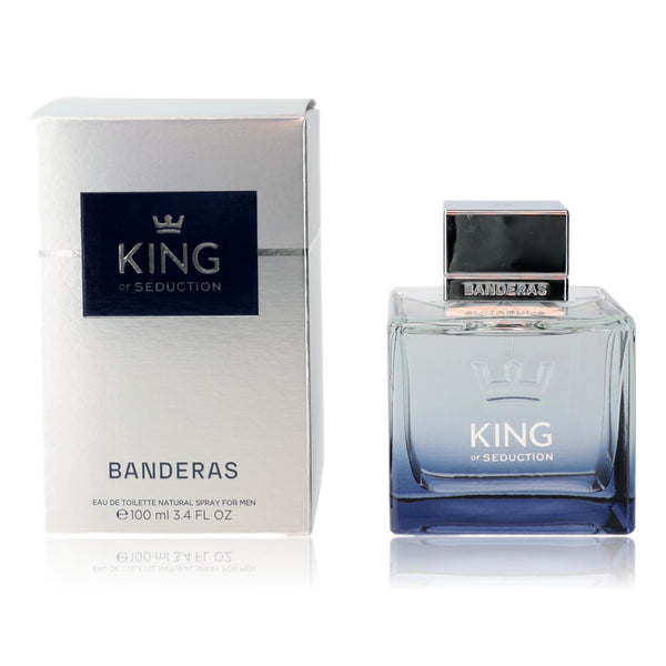 King of Seduction by Antonio Banderas, 3.4 oz EDT Spray for Men
