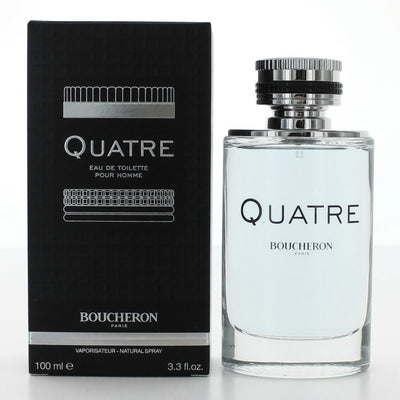 Quatre Pour Homme by Boucheron, 3.4 oz EDT Spray for Men