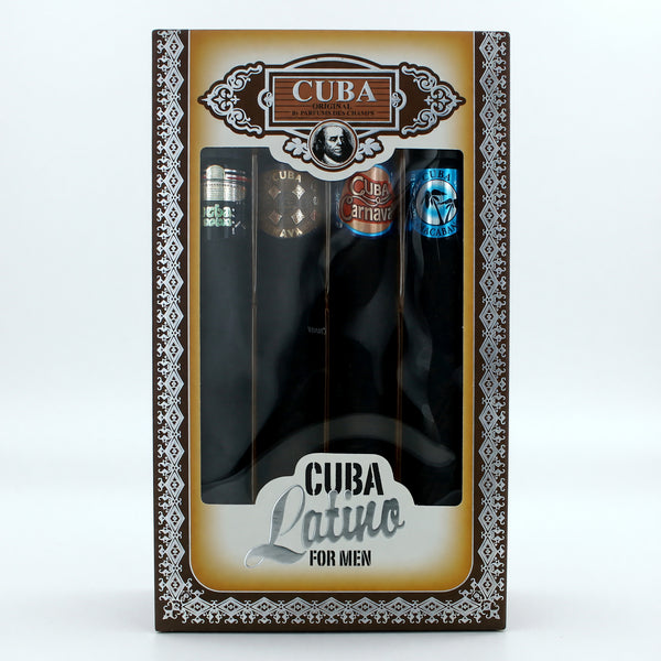 Cuba Latino by Cuba, 4 Piece Gift Set for Men