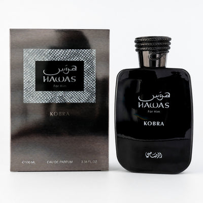 Hawas Kobra by Rasasi, 3.4 oz EDP Spray for Men