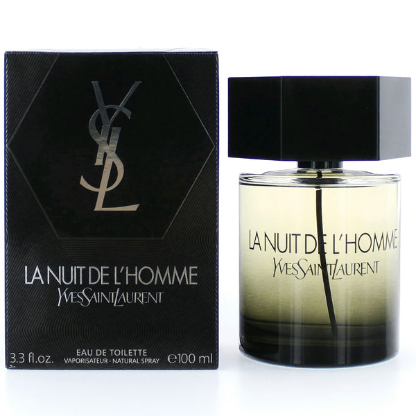 La Nuit De L'Homme by Yves Saint Laurent, 3.3 oz EDT Spray for Men