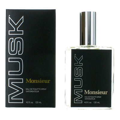 Monsieur Musk by Dana, 4 oz EDT Spray for Men