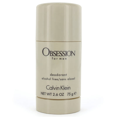 Obsession by Calvin Klein, 2.6 oz Deodorant Stick for Men