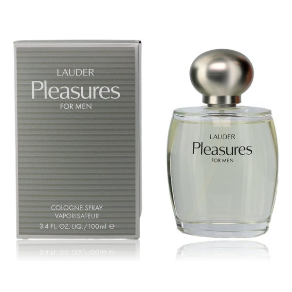 Pleasures for Men by Estee Lauder, 3.4 oz Cologne Spray for Men