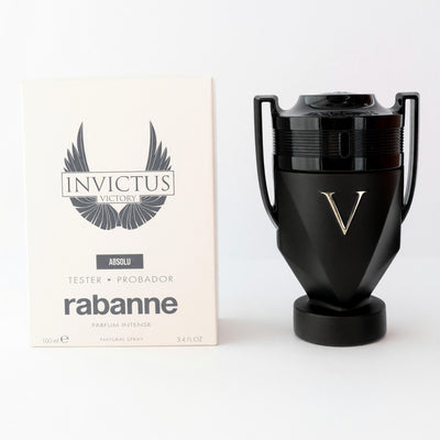 Invictus Victory Absolu by Paco Rabanne, 3.4oz Parfum Intense spray men TESTER