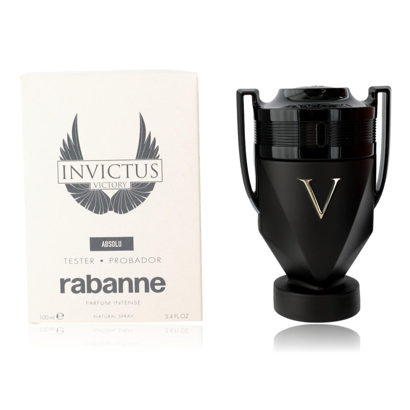 Invictus Victory Absolu by Paco Rabanne, 3.4oz Parfum Intense spray men TESTER