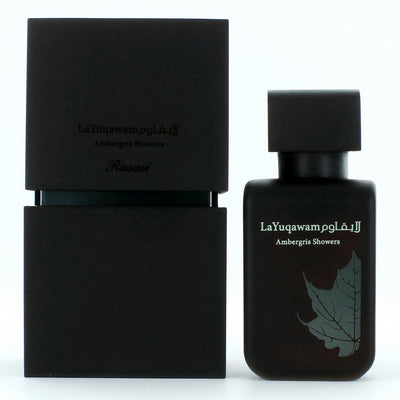 La Yuqawam Ambergris Showers by Rasasi, 2.5 oz EDP Spray for Men