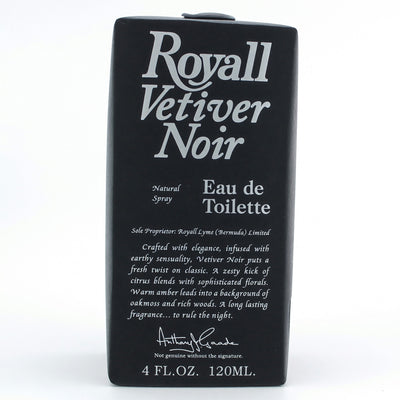 Royall Vetiver Noir by Royall Fragrance, 4 oz EDT Spray for Men