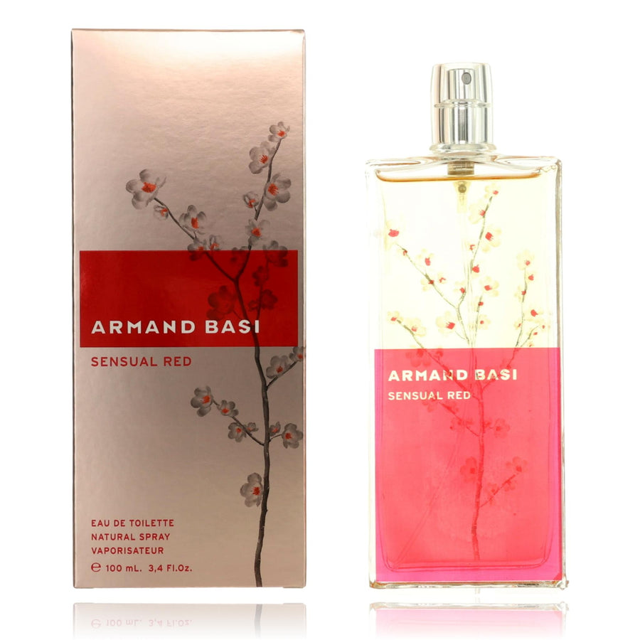 Armand Basi Sensual Red by Armand Basi, 3.4 oz EDT Spray for Women