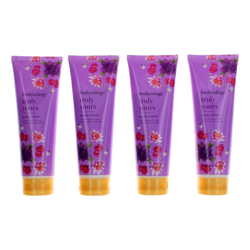 Truly Yours by Bodycology, 4 Pack 8oz Moisturizing Body Cream women