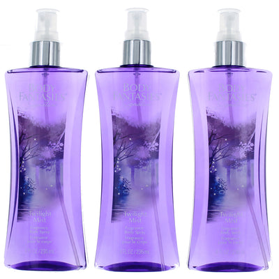Twilight Mist by Body Fantasies, 3 Pack 8oz Fragrance Body Spray women