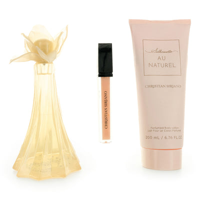 Silhouette Au Naturel by Christian Siriano, 3 Piece Gift Set for Women