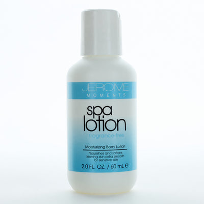 Spa Lotion Fragrance Free by Jerome Moments, 2oz Body Lotion women