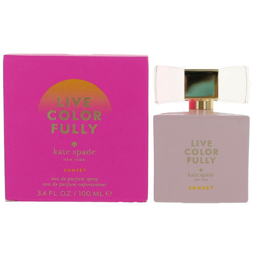Live Colorfully Sunset by Kate Spade, 3.4 oz EDP Spray for Women