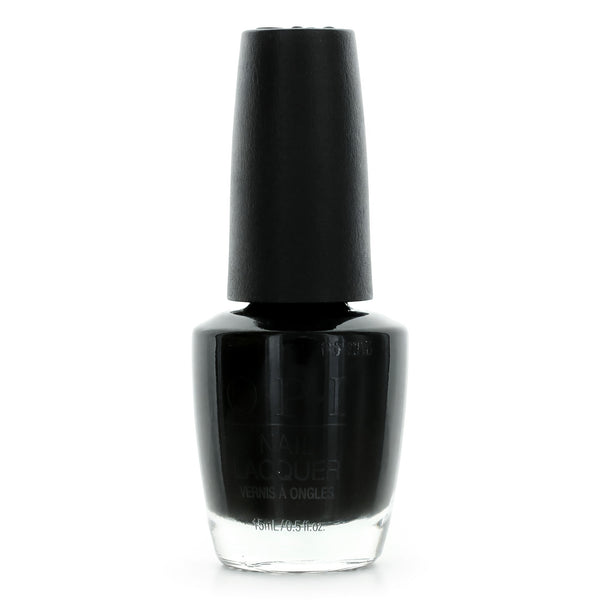 OPI Nail Lacquer by OPI, .5 oz Nail Color- Black Onyx