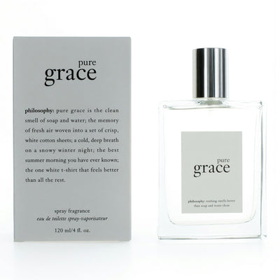 Pure Grace by Philosophy, 4 oz EDT Spray for Women