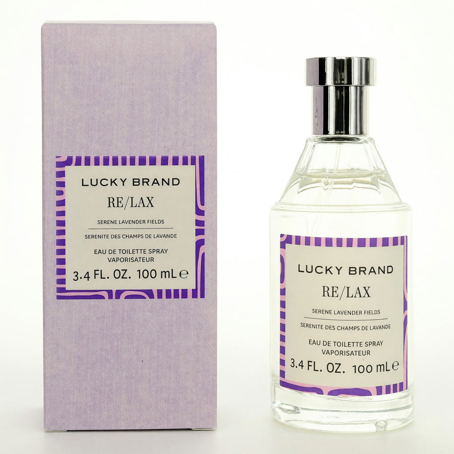 Lucky Brand Re/Lax by Lucky Brand, 3.4 oz EDT Spray for Women