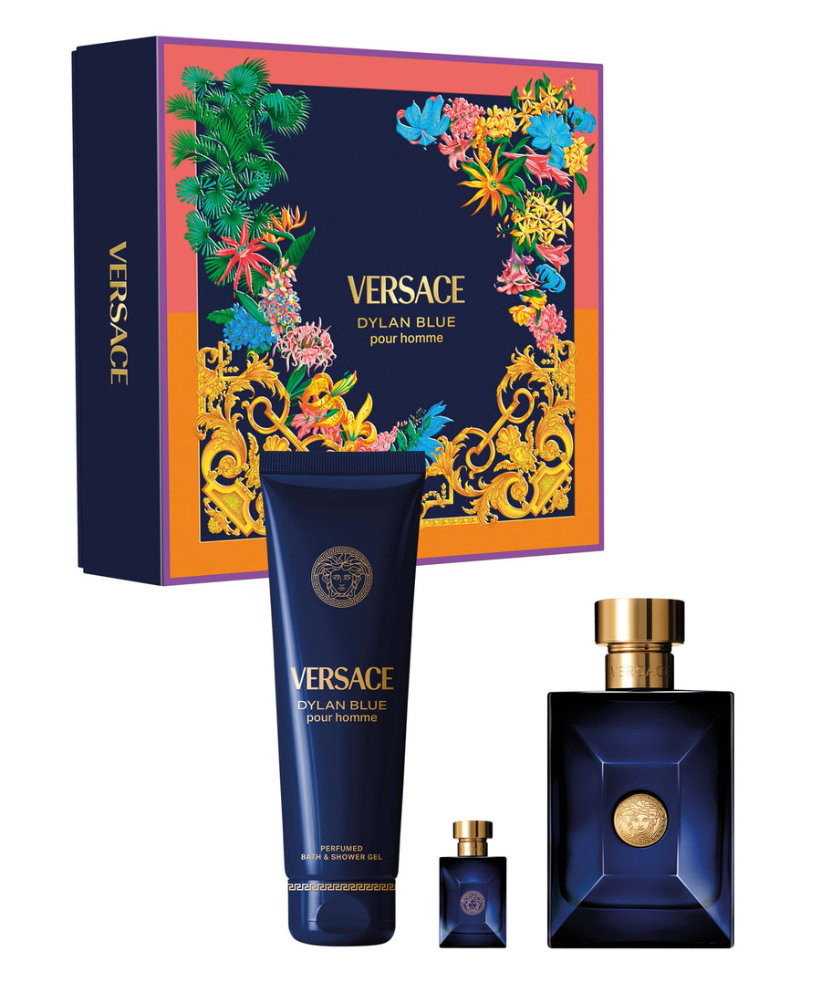 Dylan Blue by Versace, 3 Piece Gift Set for Men
