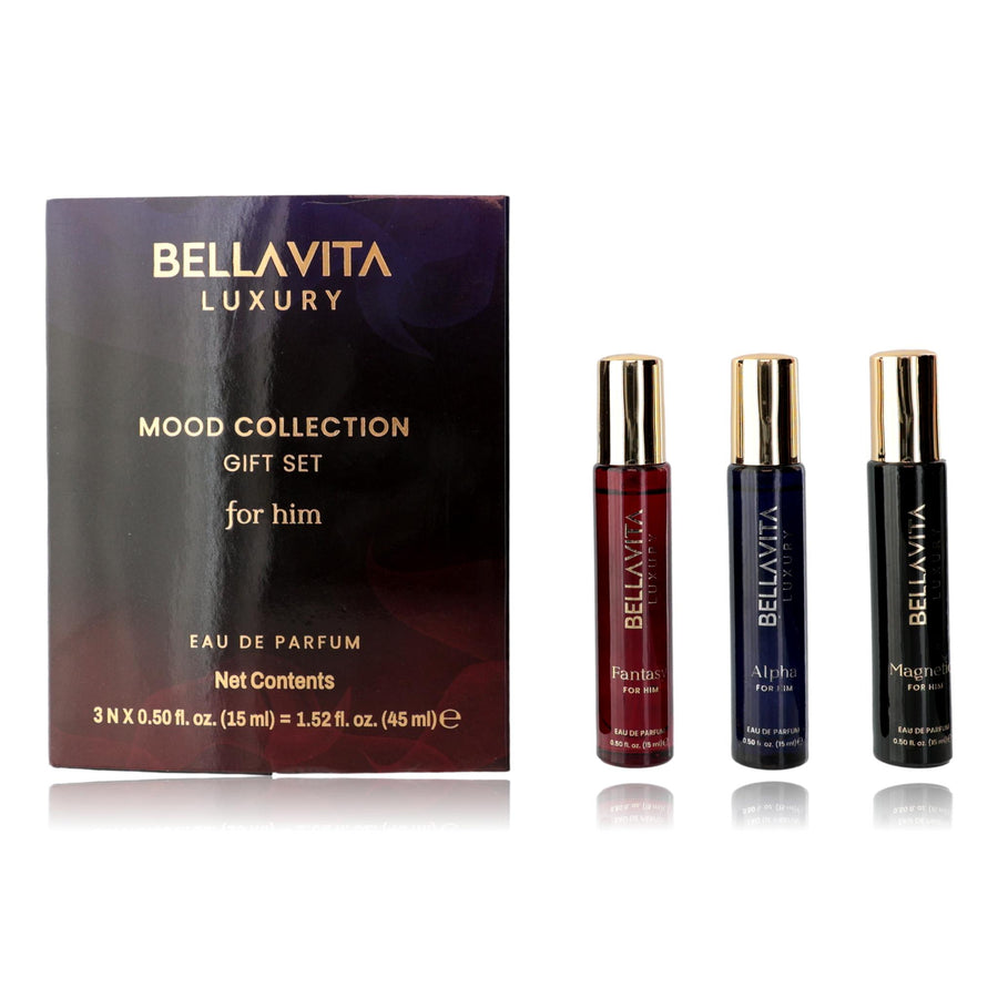 Mood Collection by Bellavita, 3 Piece Gift Set for Men