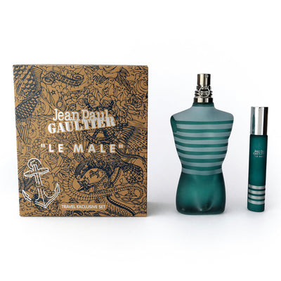 Le Male by Jean Paul Gaultier, 2 Piece Gift Set for Men