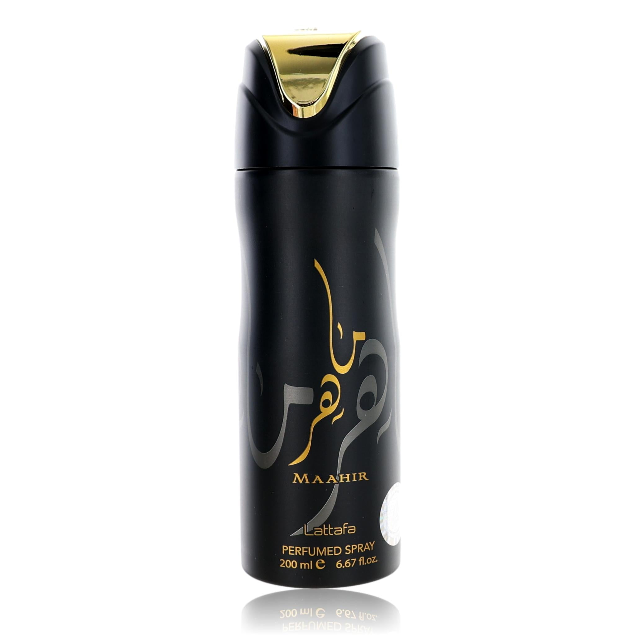 Maahir by Lattafa, 6.7 oz Perfumed Deodorant Spray for Unisex