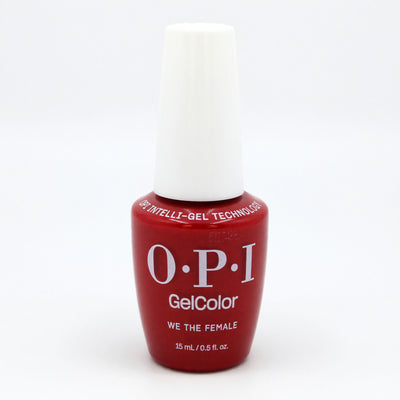OPI Gel Nail Polish by OPI, 0.5 oz Gel Color - Red & Pink Shades- We the Female