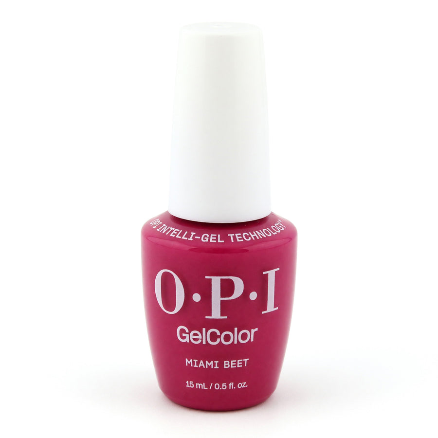 OPI Gel Nail Polish by OPI, 0.5 oz Gel Color - Red & Pink Shades- Miami Beet