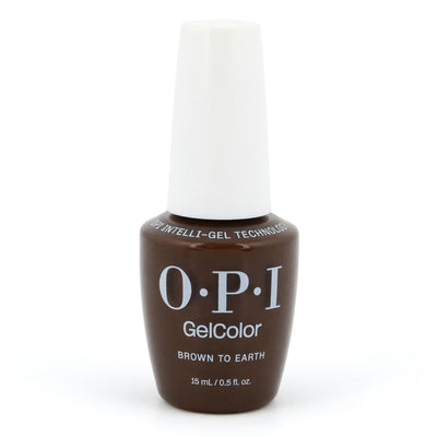 OPI Gel Nail Polish by OPI, 0.5 oz Gel Color - Dark Shades- Brown to Earth