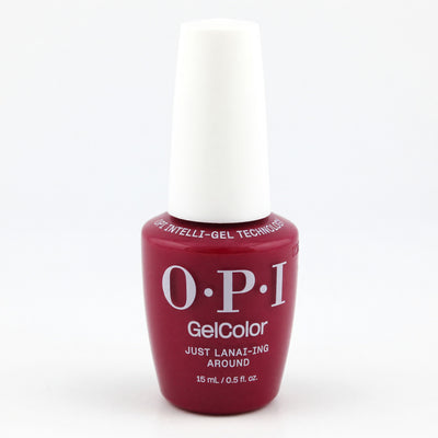 OPI Gel Nail Polish by OPI, 0.5 oz Gel Color - Red & Pink Shades- Just Lanai-ing Around