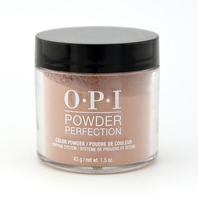 OPI Powder Perfection by OPI, 1.5 oz Color Dip Powder - Neutral & Nude Shades- Route Beer Float