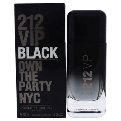 212 VIP Black by Carolina Herrera, 3.4 oz EDP Spray for Men