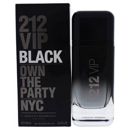 212 VIP Black by Carolina Herrera, 3.4 oz EDP Spray for Men