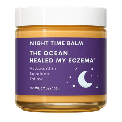 The Ocean Healed My Eczema by HBTO, 3.7 oz Night Time Balm 