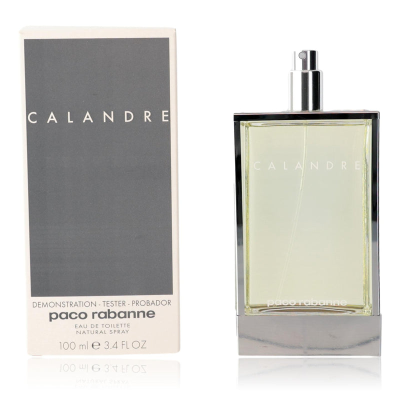 Calandre by Paco Rabanne, 3.4 oz Eau De Toilette Spray for Women TESTER